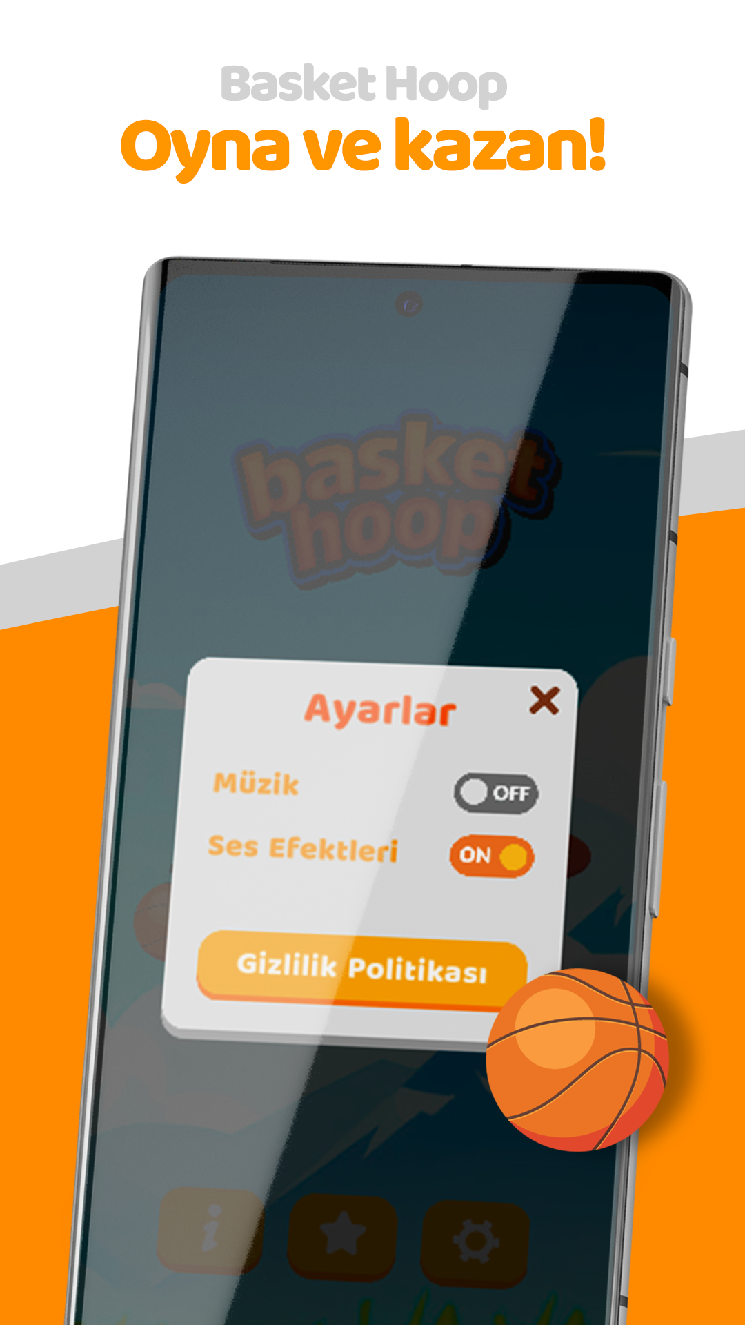 Basket Hoop Ayarlar